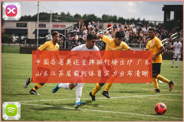 中国各省奥运金牌排行榜出炉 广东山东江苏居前列体育实力分布清晰